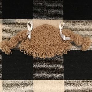 Crochet Cabbage Patch Wig for Baby